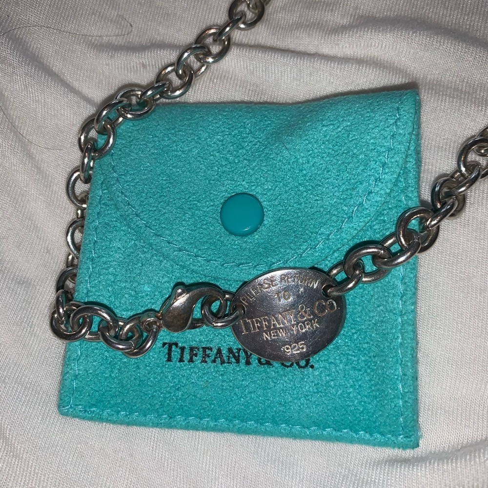 Tiffany silver choker